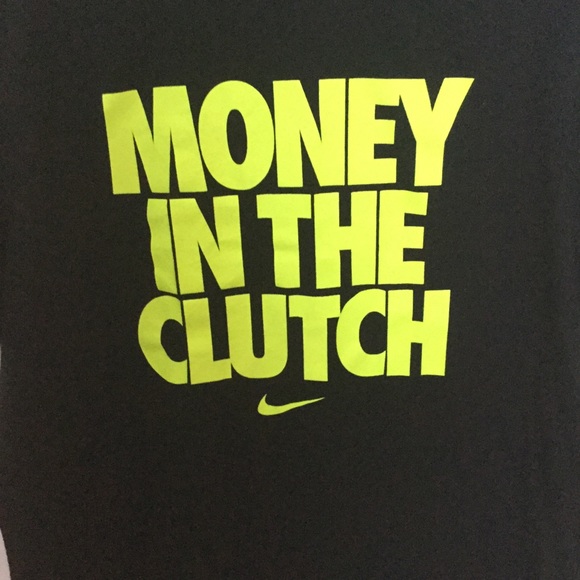 Nike Money in the Clutch Men's Adult XL T-shirt - Picture 2 of 4